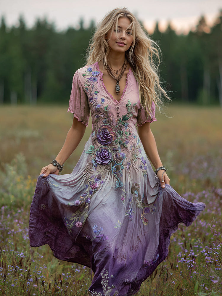 Vestito dal design curato