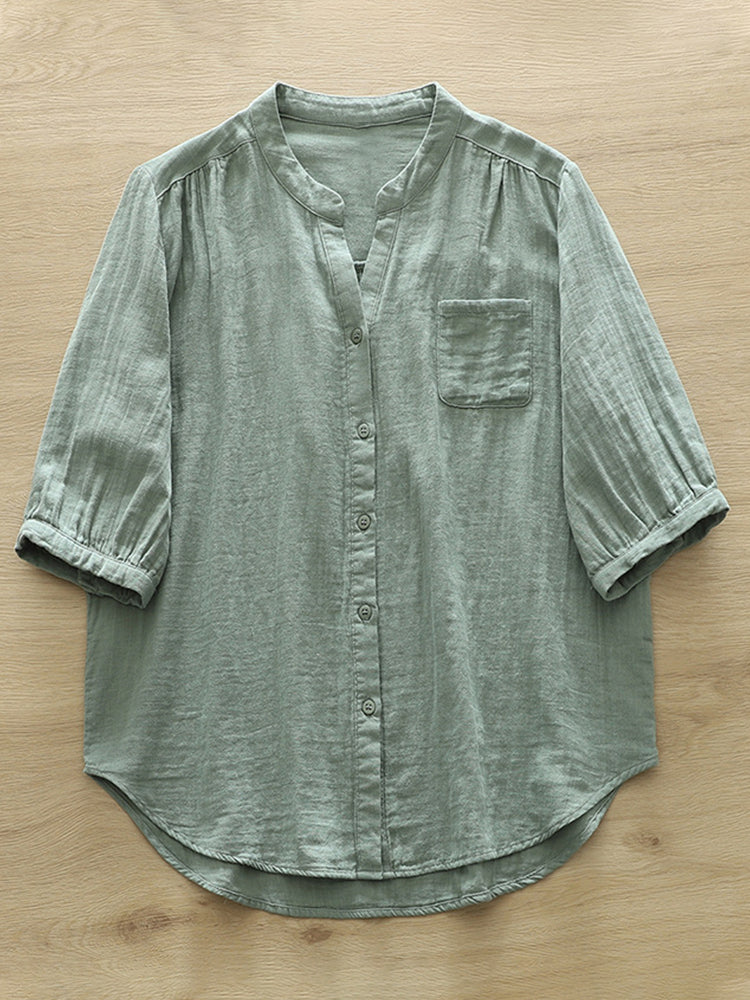 Camicia dal design curato