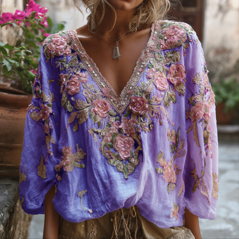 Top ispirato al vintage
