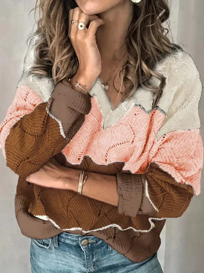 LP | Maglione con scollo a V