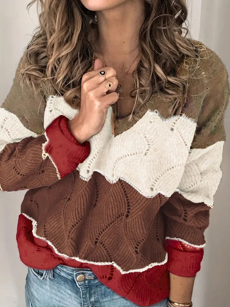 LP | Maglione con scollo a V