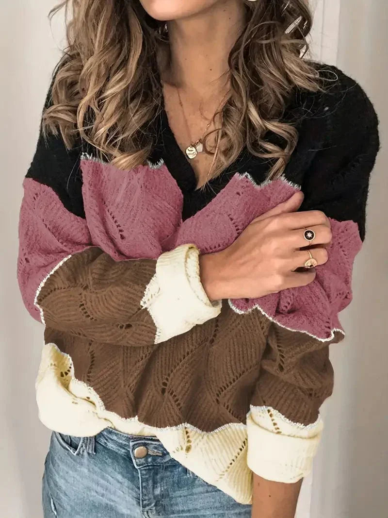 LP | Maglione con scollo a V