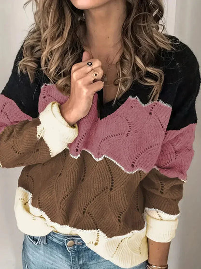 LP | Maglione con scollo a V