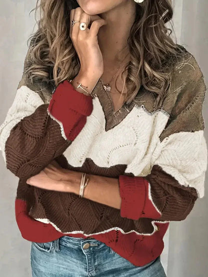 LP | Maglione con scollo a V