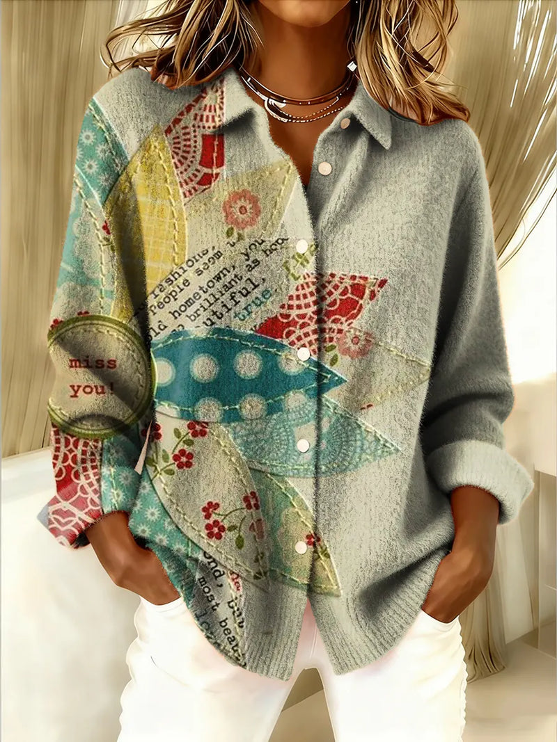Maglione dal design curato
