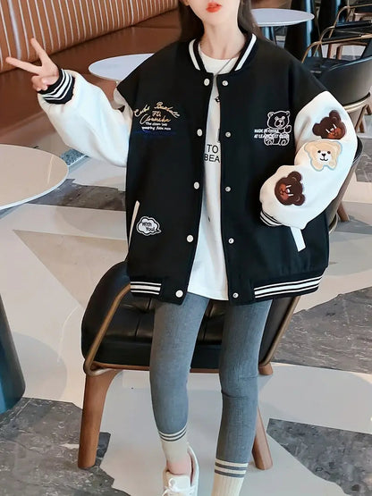 LP MW | College con stampa orsetto