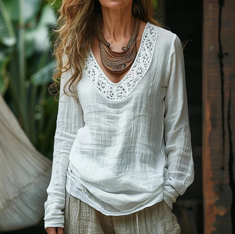 Camicia in stile vintage senza tempo