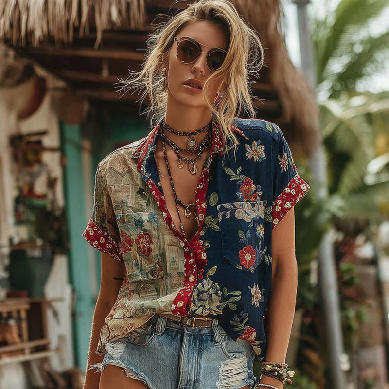 Camicia ispirato al vintage