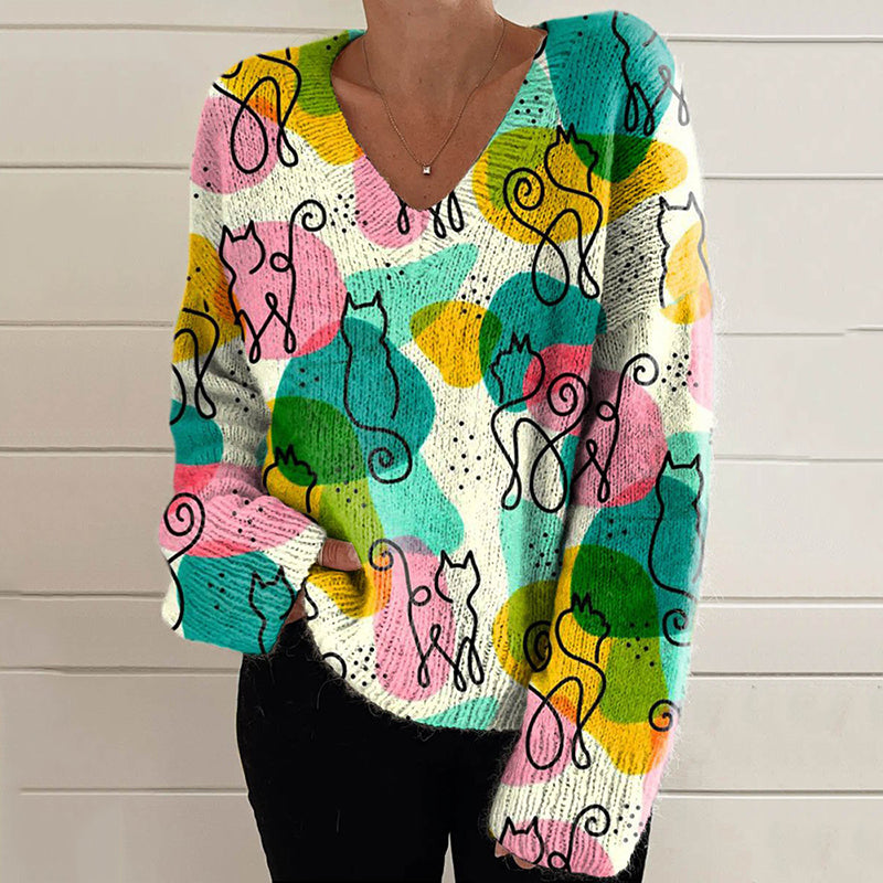 Maglione in stile vintage senza tempo