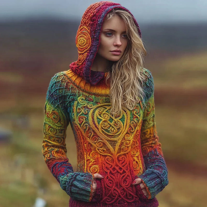 Maglione dal design curato
