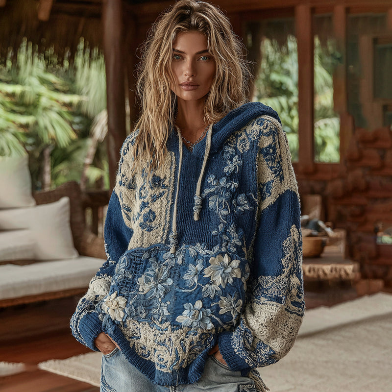Maglione dal design curato