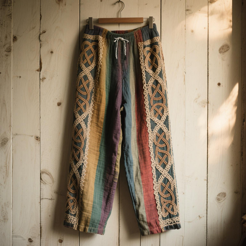 Pantaloni dal design curato