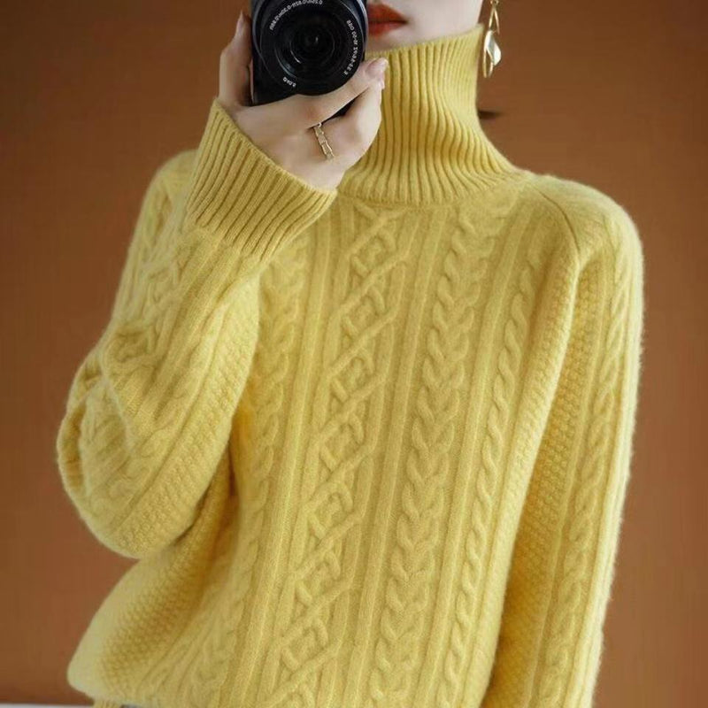 Maglione dal design curato