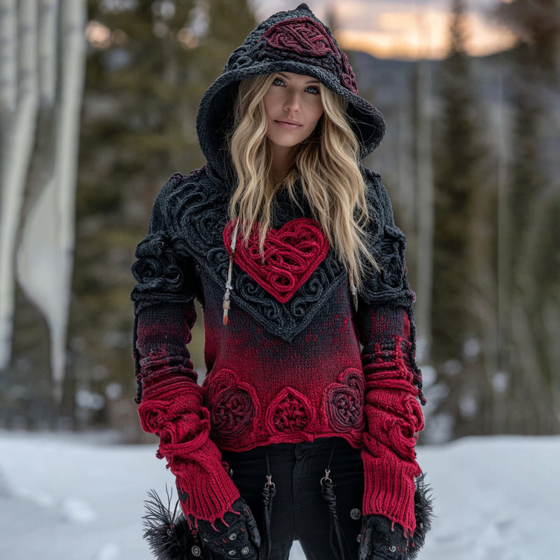Maglione dal design curato