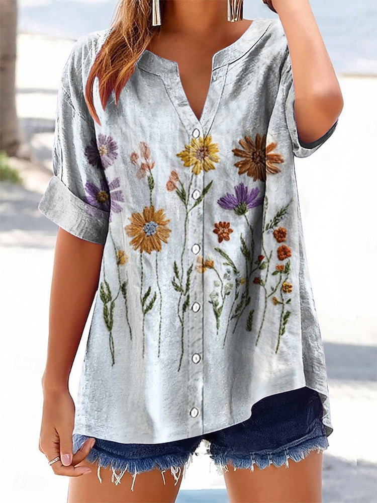 Camicia dal design curato