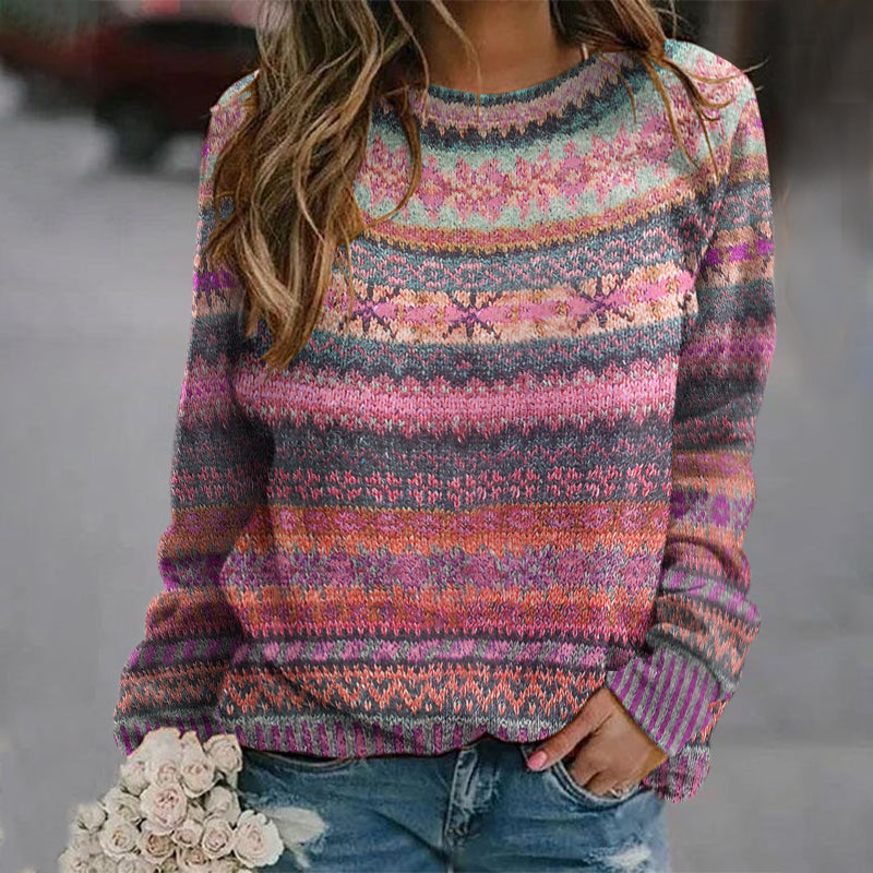 Maglione in stile vintage senza tempo