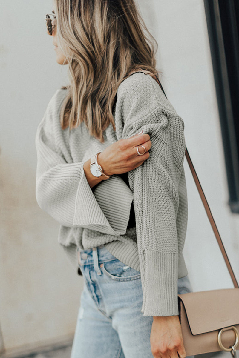 Maglione dal design curato