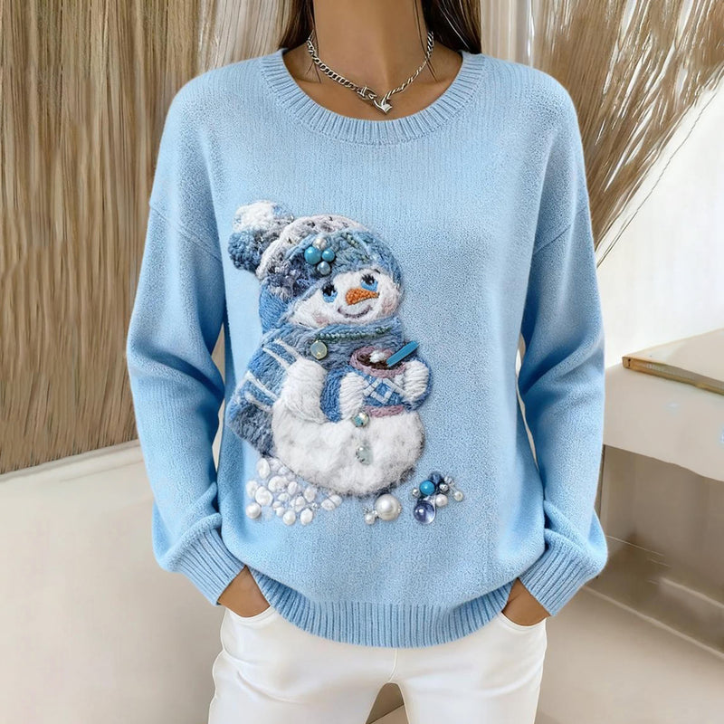 Maglione dal design curato
