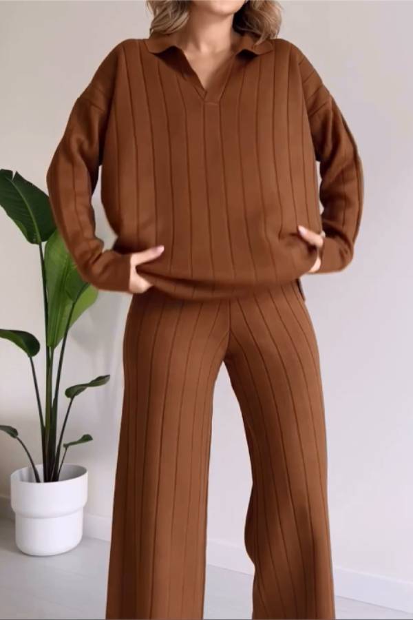 Maglione dal design curato