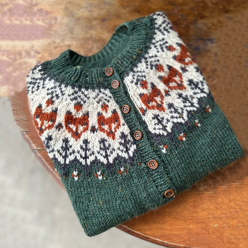 Cardigan dal design classico