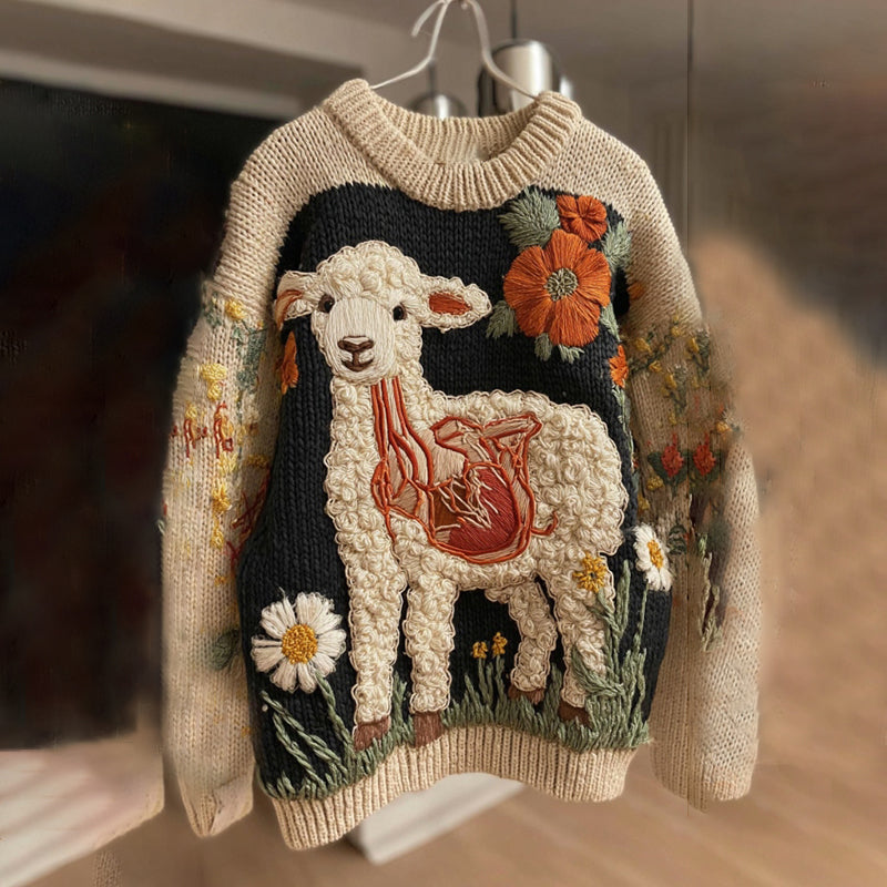 Maglione in stile vintage senza tempo