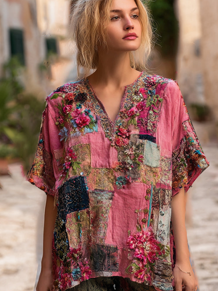 Top ispirato al vintage