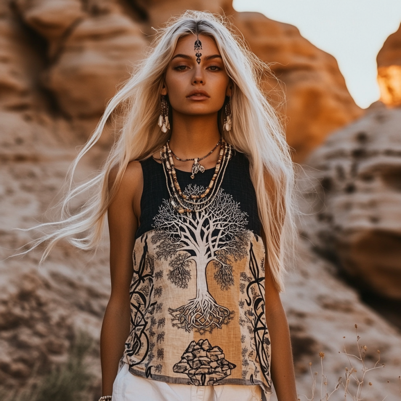 Top in stile vintage senza tempo