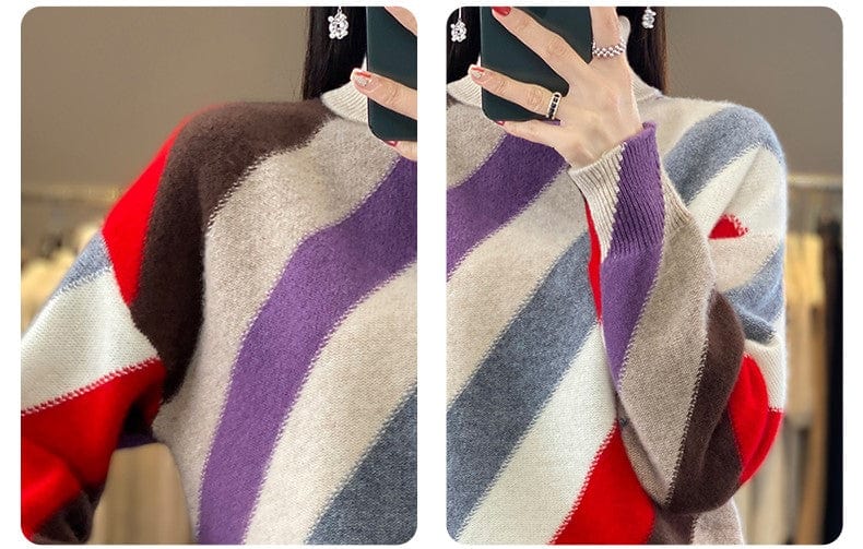 LP | Maglia dolcevita a contrasto 2024