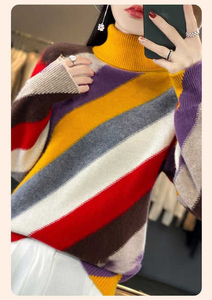 LP | Maglia dolcevita a contrasto 2024