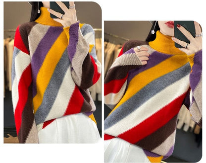 LP | Maglia dolcevita a contrasto 2024