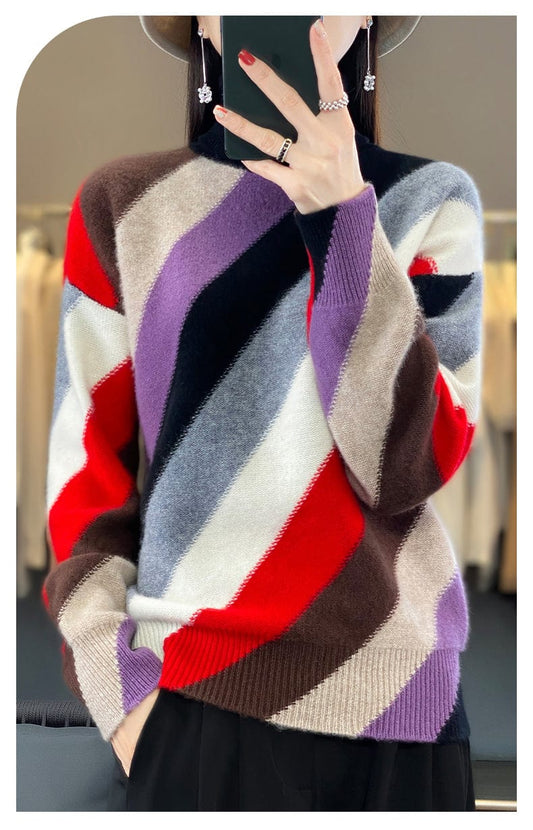 LP | Maglia dolcevita a contrasto 2024