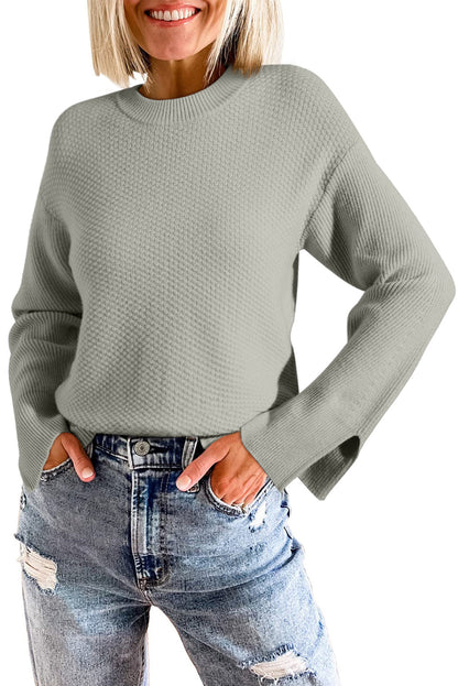 Maglione dal design curato