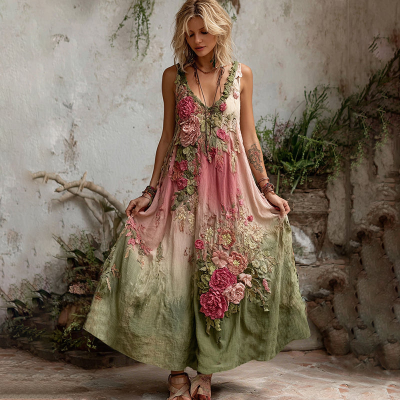 Vestito dal design curato