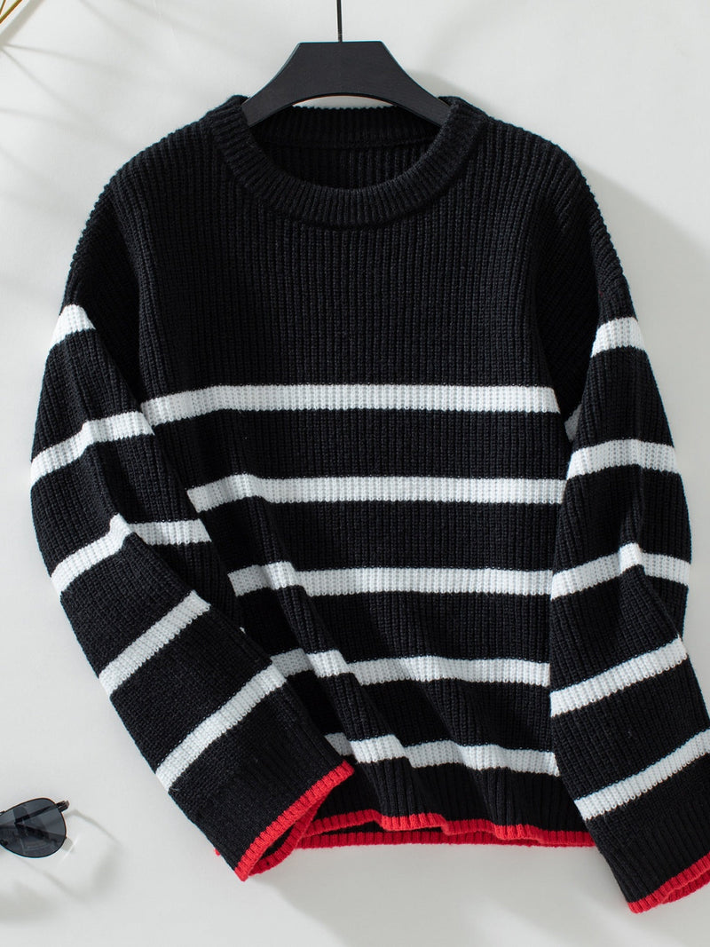 Maglione dal design curato