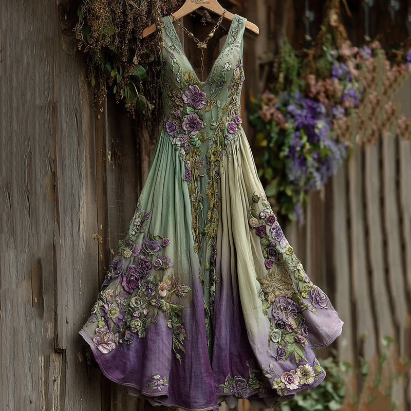 Vestito dal design curato