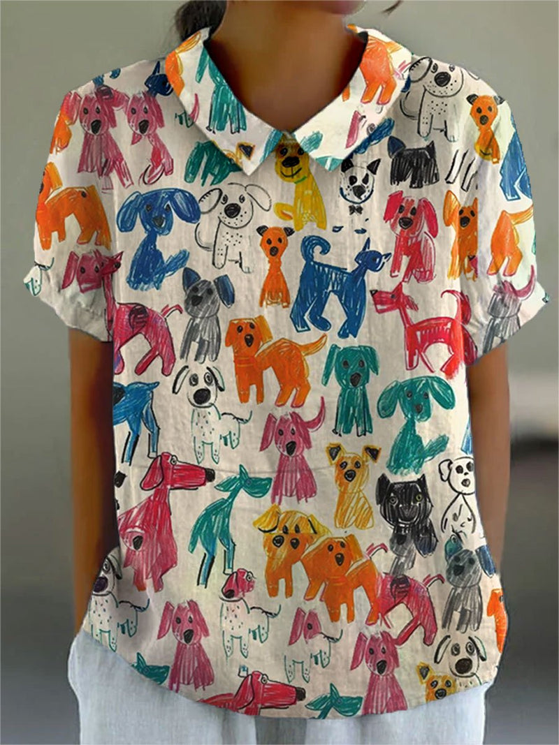 Camicia in stile vintage senza tempo