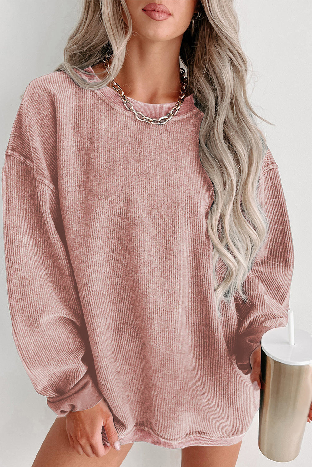 Maglione dal design curato