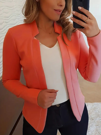 LP | blazer elegante a maniche lunghe per la primavera