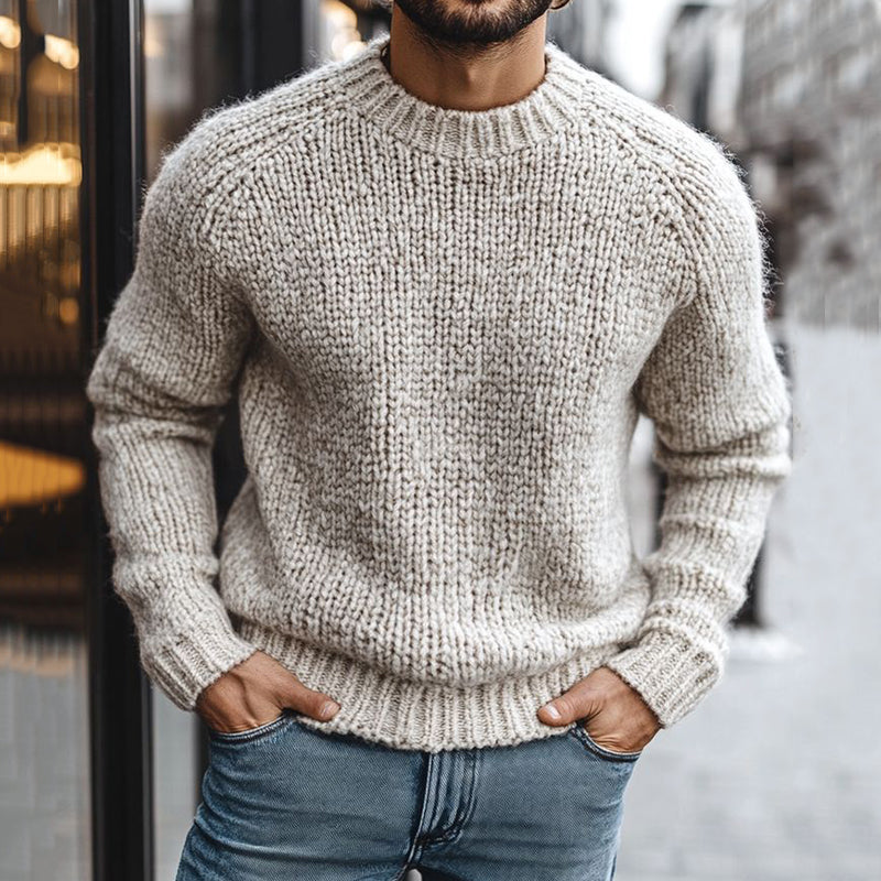Maglione dal design curato
