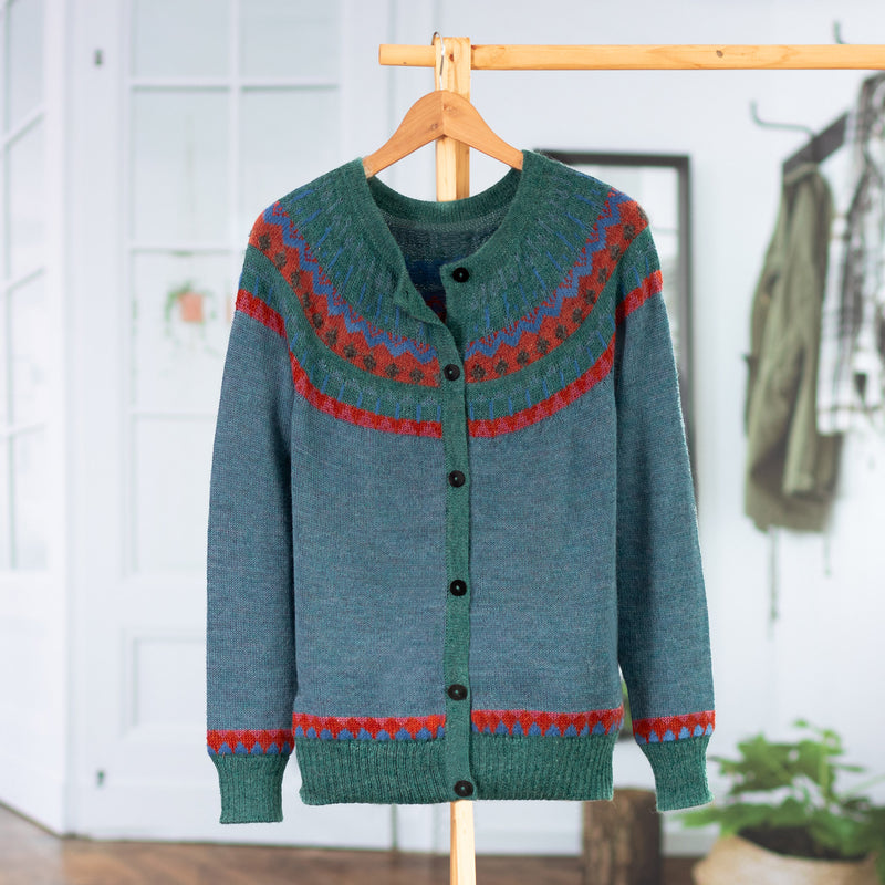 Cardigan ispirato al vintage