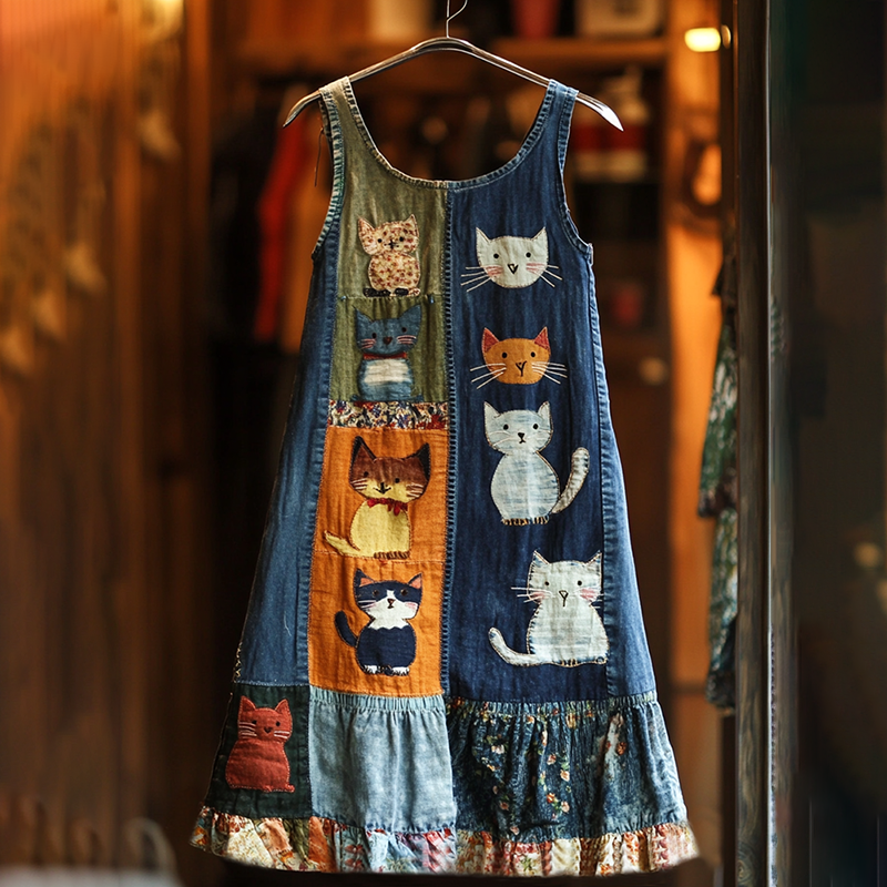 Vestito ispirato al vintage
