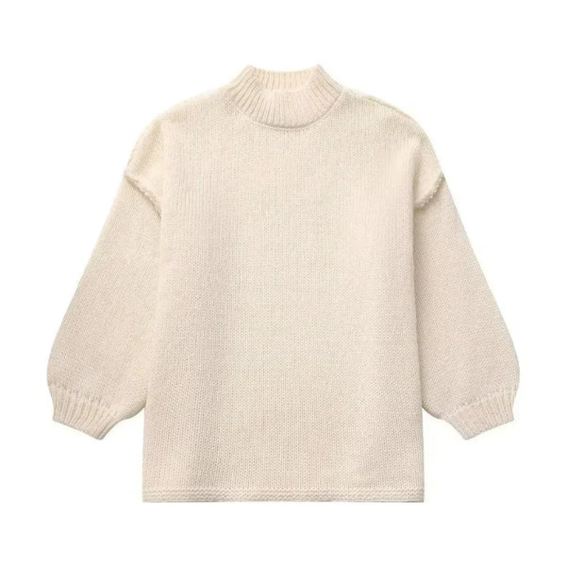 Maglione dal design curato