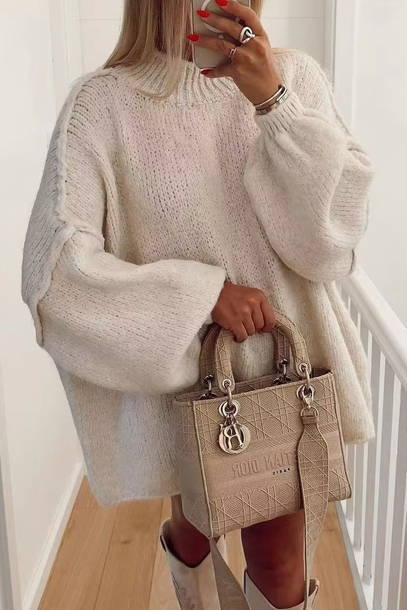 Maglione dal design curato