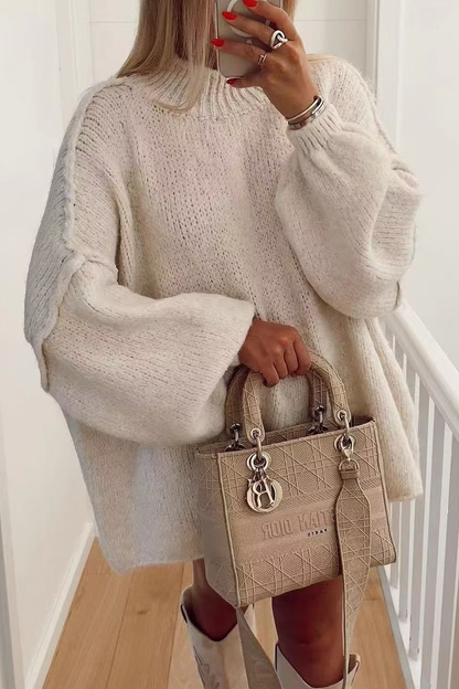 Maglione dal design curato