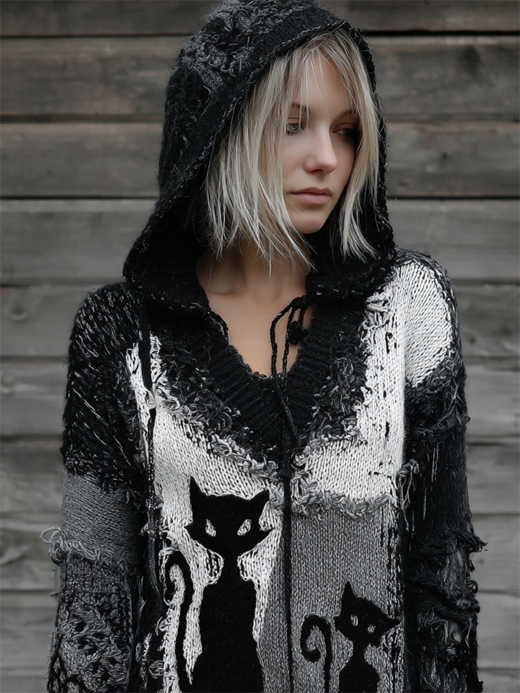 Maglione dal design curato