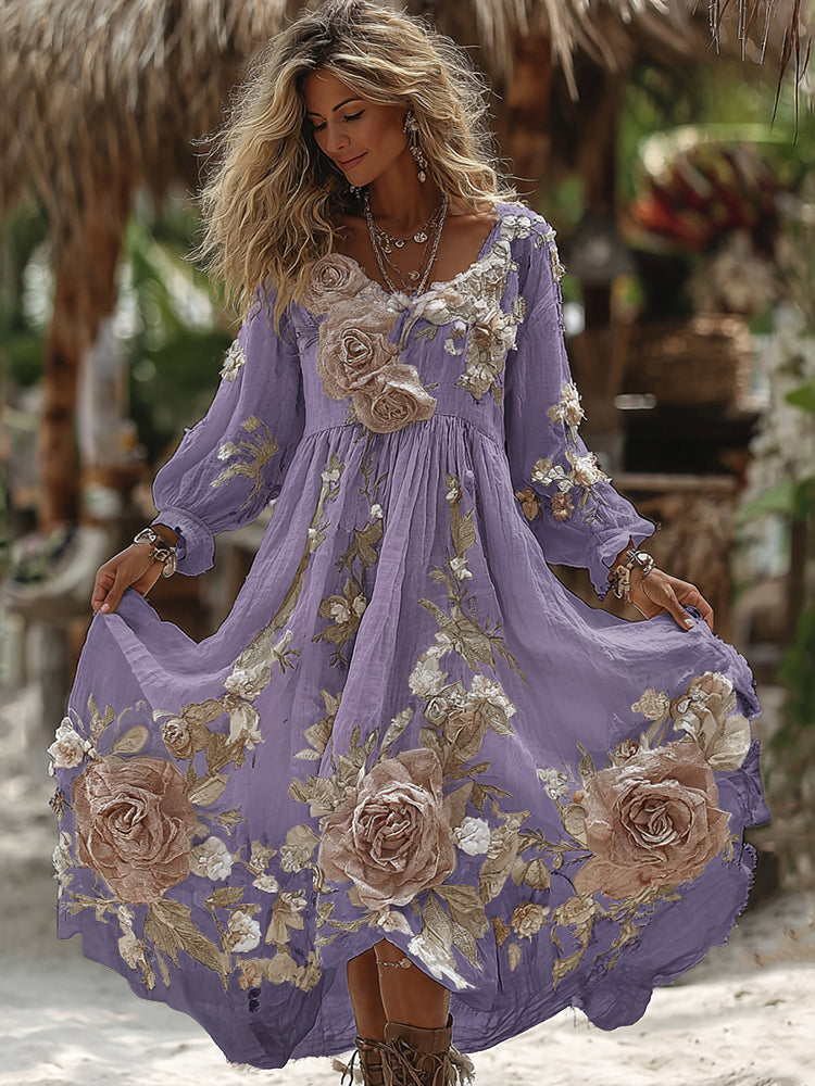 Vestito dal design curato