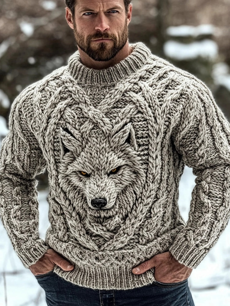 Maglione dallo stile vintage senza tempo
