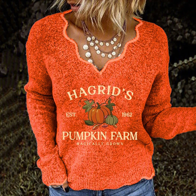 Maglione dal design curato