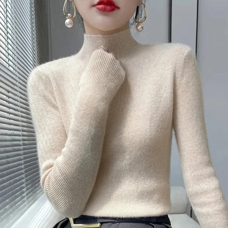 Maglione dal design curato