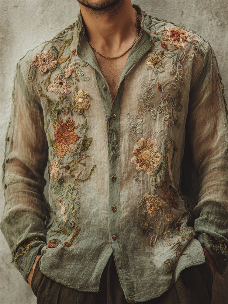 Camicia dal design curato